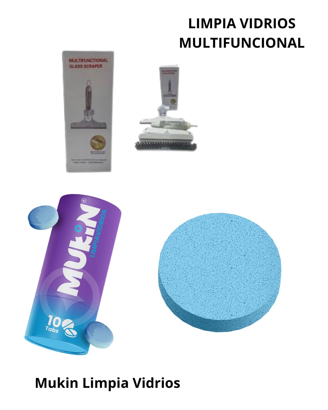COMBO Mukin Limpia VIDRIOS